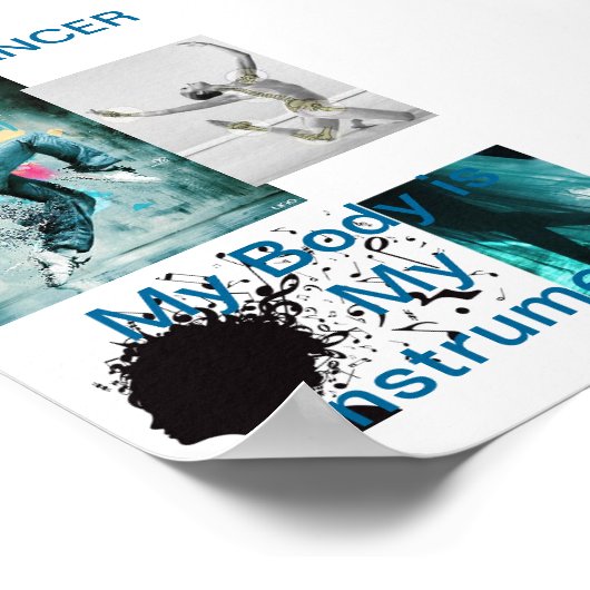 Poster Je suis un DANCER (Coin)