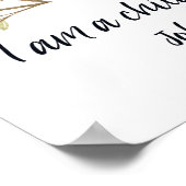 Poster Je Suis Un Enfant De Dieu, Enfants Bible Verse, Éc (Coin)