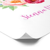 Poster Je suis un enfant de Dieu imprimé Baptême personna (Coin)