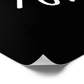 Poster Je suis un grand marché Je Otter connais Animal Pu (Coin)