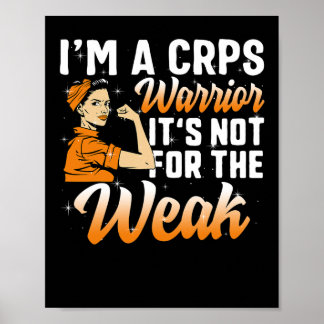 Poster Je suis un guerrier de crps Complexe de douleur ré