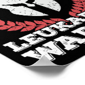 Poster Je suis un guerrier de la leucémie (Coin)