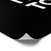 Poster Je suis un latte pour manipuler Sassy Coffee Pun D (Coin)