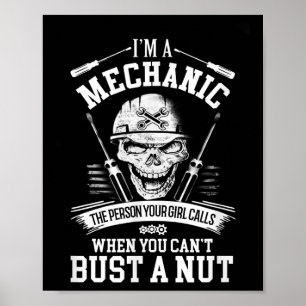 Poster Je suis un mécanicien la personne que votre copine