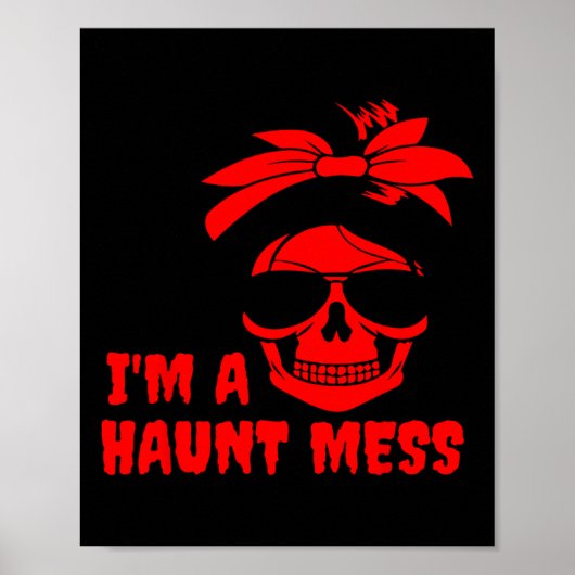 POSTER JE SUIS UN MESS MESS MESS BUN (Devant)