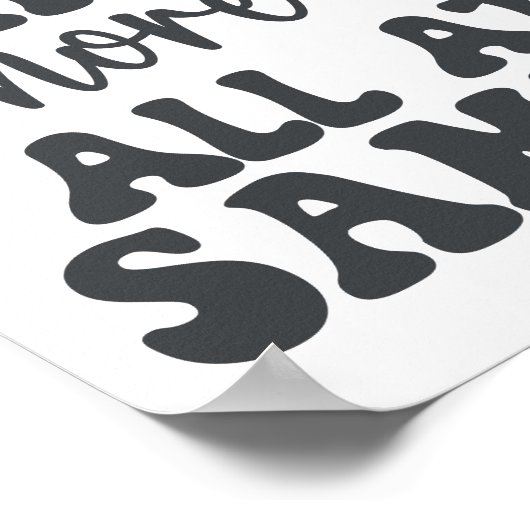 Poster Je suis un multitâche que je peux écouter ignorer (Coin)