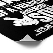 Poster Je suis un papa fier d'un fils fou (Coin)