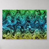 Poster Je suis un peu perplexe - Abstrait 1 (Devant)