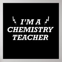 Je suis un professeur de chimie