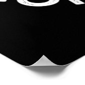 Poster Je suis Un Soccer Pour Puns Funny Sport Pun Dark B (Coin)