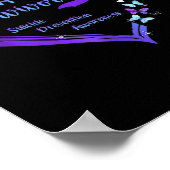 Poster Je suis Un Survivant Beurre Coeur Prévention du Su (Coin)