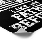 Poster Je Suis Un Vétérinaire Comme Mon Père Avant Moi Vé (Coin)