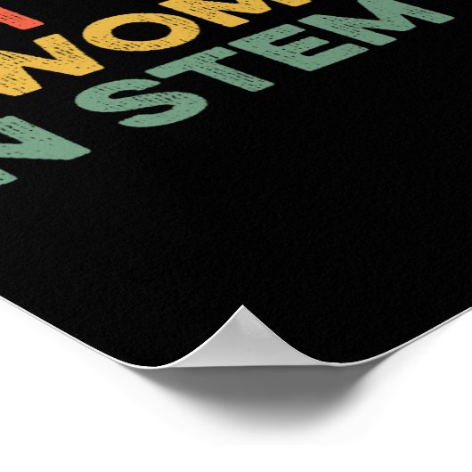 Poster Je Suis Une Femme Dans La Science Stéminienne Stér (Coin)