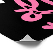 Poster Je suis une fille de cheval facile à aimer diffici (Coin)