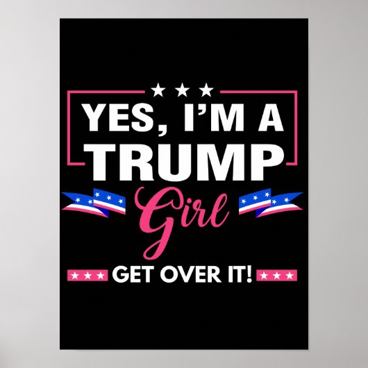 Poster Je suis une fille de Trump qui s'en remet (Devant)