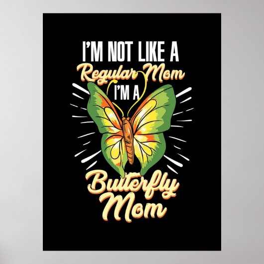 Poster Je Suis Une Maman Papillon (Devant)