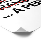 POSTER JE SUIS UNE PERSONNE (Coin)