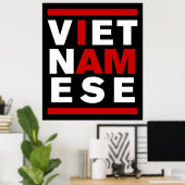 POSTER JE SUIS VIETNAMAIS (Bureau à domicile)