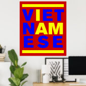 POSTER JE SUIS VIETNAMAIS (Bureau à domicile)