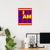 POSTER JE SUIS VIETNAMAIS (Bureau à domicile)