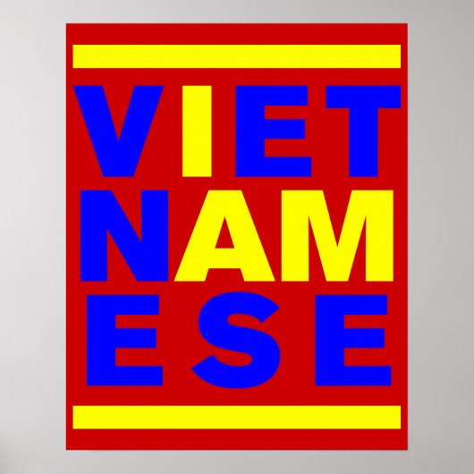 POSTER JE SUIS VIETNAMAIS (Devant)