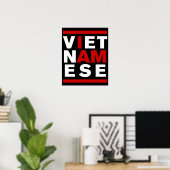 POSTER JE SUIS VIETNAMIEN (Bureau à domicile)