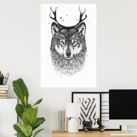 Poster Je suis votre cerf (Bureau à domicile)