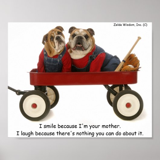 Poster Je suis votre mère. (Devant)