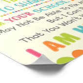 Poster Je Suis Votre Psychologue Scolaire (Coin)