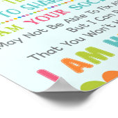 Poster Je suis votre travailleur social scolaire (Coin)