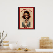 Poster Je suis vraiment dans les gens Zombie (Cuisine)
