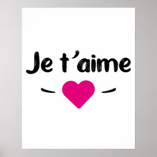 Poster Je t'aime