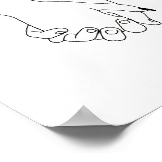 Poster Je t'aime (Coin)