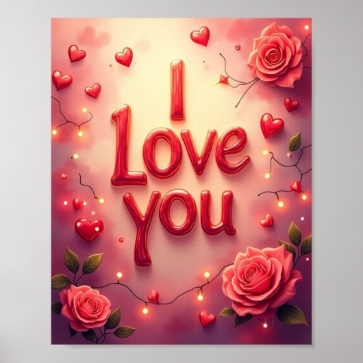 Poster Je t'aime (Devant)