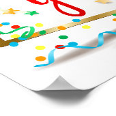 Poster Je t'aime avec le coeur rouge (Coin)