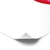 Poster Je t'aime beaucoup Cherry Valentine (Coin)