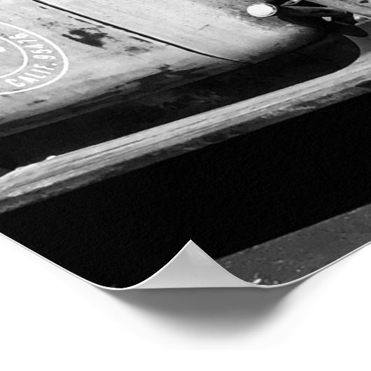 POSTER "JE T'AIME COMME DES BISCUITS ET DES GRIS !" CAMIO (Coin)