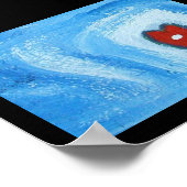 POSTER JE T'AIME COMME MON ÂME PROPRE (Coin)