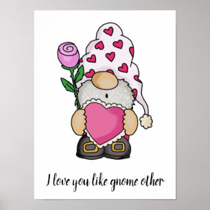 Poster Je t'aime comme un autre amour de la Saint-Valenti