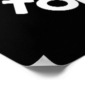 Poster Je T'Aime De Ma Tête Tomates Dark BG (Coin)