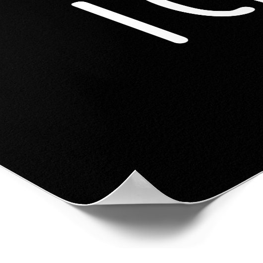 Poster Je T'Aime Drôle Épice Garlic Pun Dark BG (Coin)