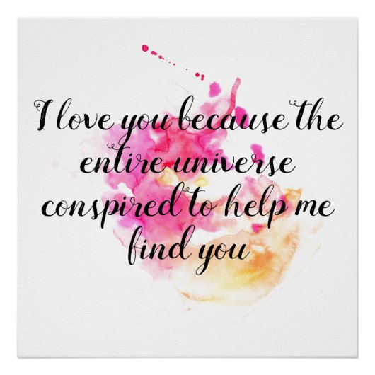 Poster Je T'Aime Encourager L'Adoption, Les Soins D'Accue (Devant)