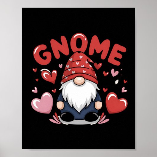 Poster Je T'Aime Gnome What Sticker1 (Devant)