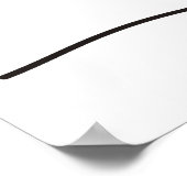 Poster je t'aime - Je t'aime en français - noir (Coin)