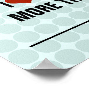 Poster Je T'Aime Plus Que...