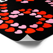 Poster Je t'aime plus que 67 Saint-Valentin 6 7 Meme 6 (Coin)