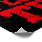 Poster Je t'aime plus que Donald président (Coin)