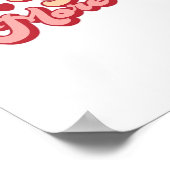Poster Je t'aime plus Style Moderne Propre (Coin)