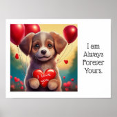 Poster Je t'aime poster, - (Devant)