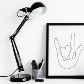 Poster Je t'aime Signer